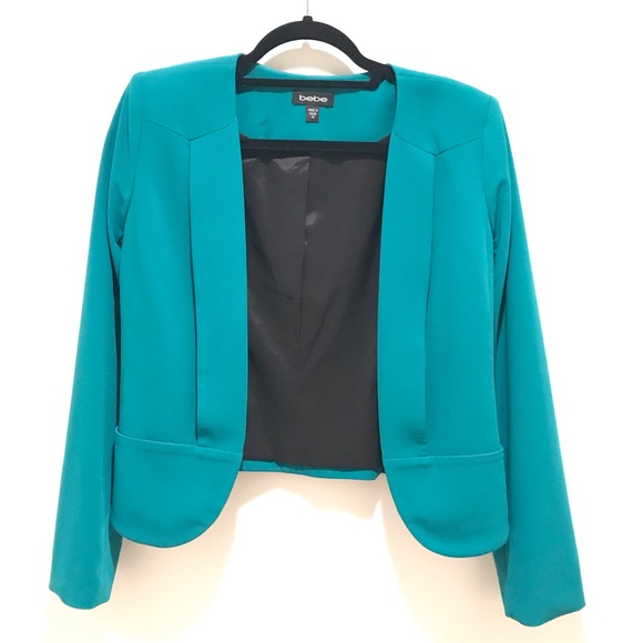 bebe Jackets & Blazers - Elegant green/blue blazer